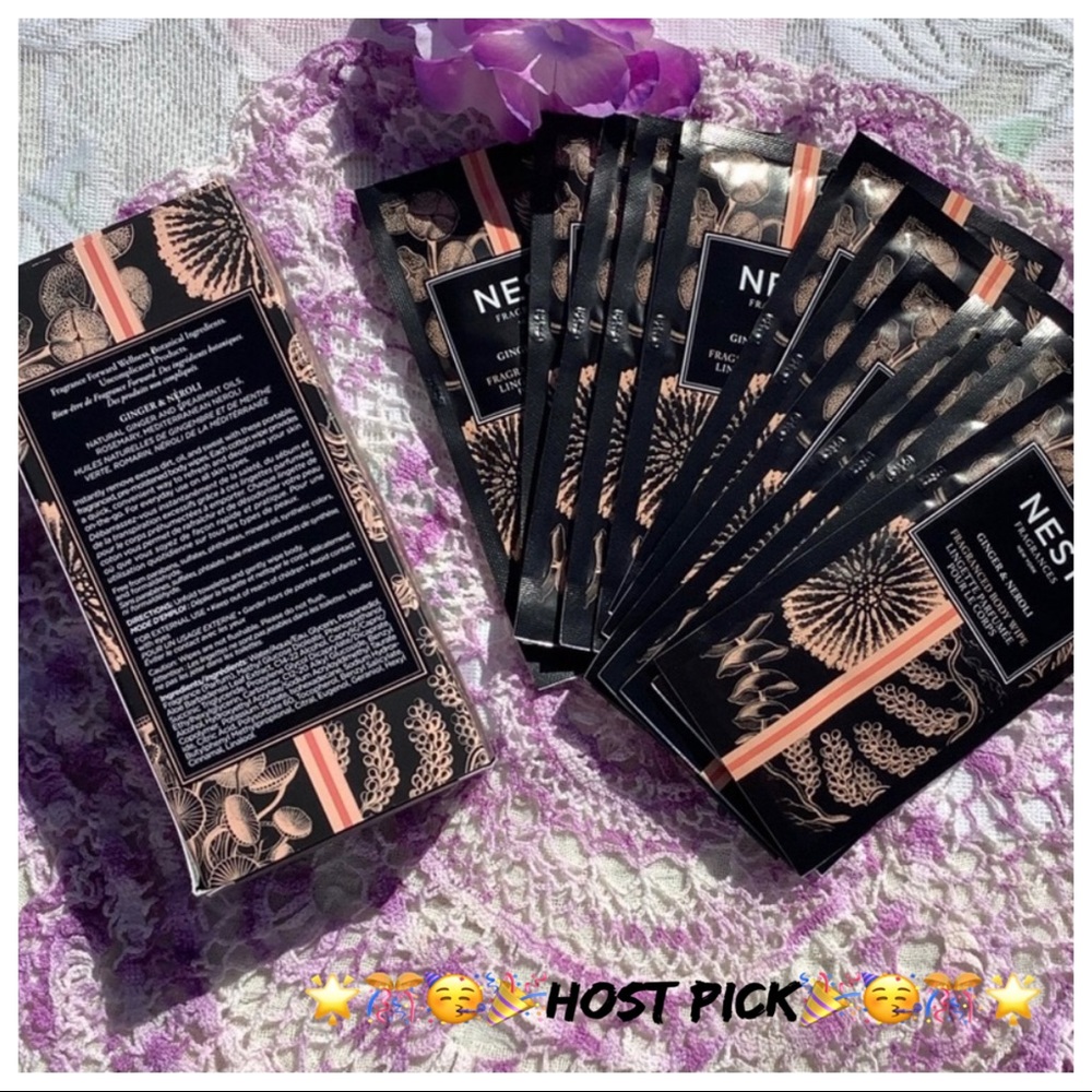 🎉HP🎊 Nest “Ginger & Neroli Body Wipes” Individual On The Go Travel Fresh… - Picture 7 of 15